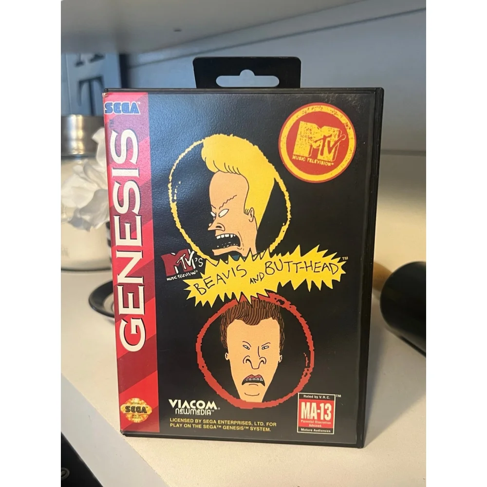 Beavis and Butt-Head Sega Genesis Video Game